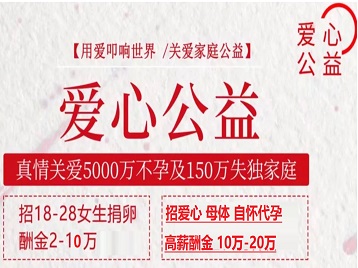 广丰捐卵助孕生子 爱心志愿者招募
